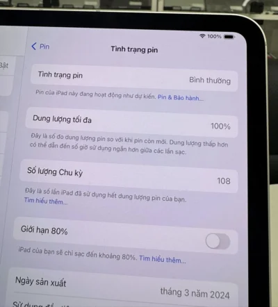 IPad M4 wiffi 5 G 128 GB 11 inch - Hình ảnh 4