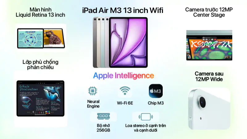IPad 13 inch Air7 M3 256 GB - Hình ảnh 5