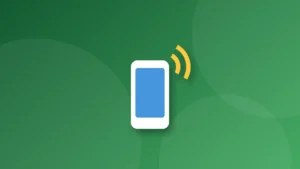 Ảnh bìa minh họa: biểu tượng ống nghe điện thoại trên nền điện thoại Android