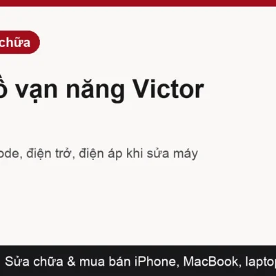 Thẻ sản phẩm đồng hồ vạn năng Victor VC97 – Mobile VNT 39 (chờ ảnh sản phẩm thật)