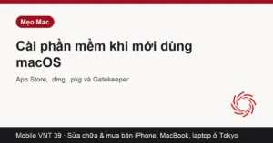 Cửa sổ cài ứng dụng trên máy Mac