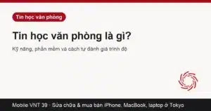 Word, Excel và PowerPoint mở trên màn hình laptop