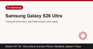 Thẻ bài Samsung Galaxy S26 Ultra – Mobile VNT 39