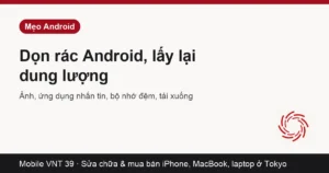 Màn hình bộ nhớ đầy trên điện thoại Android